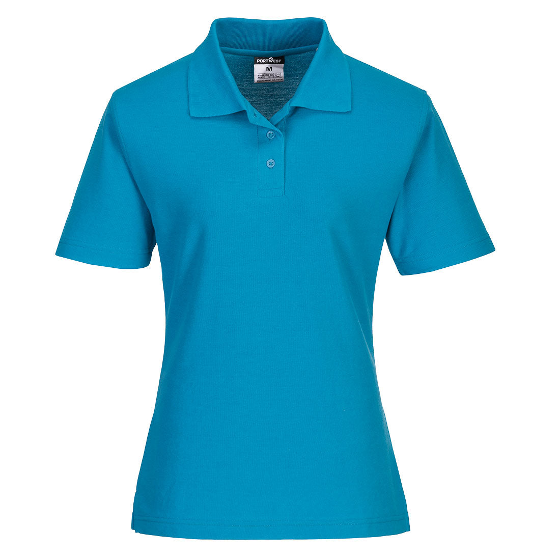 Naples Women's Polo Shirt S/S, Aqua
