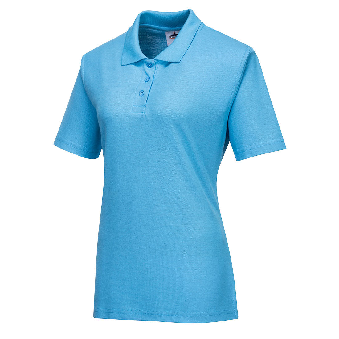 Naples Women's Polo Shirt S/S, Sky Blue