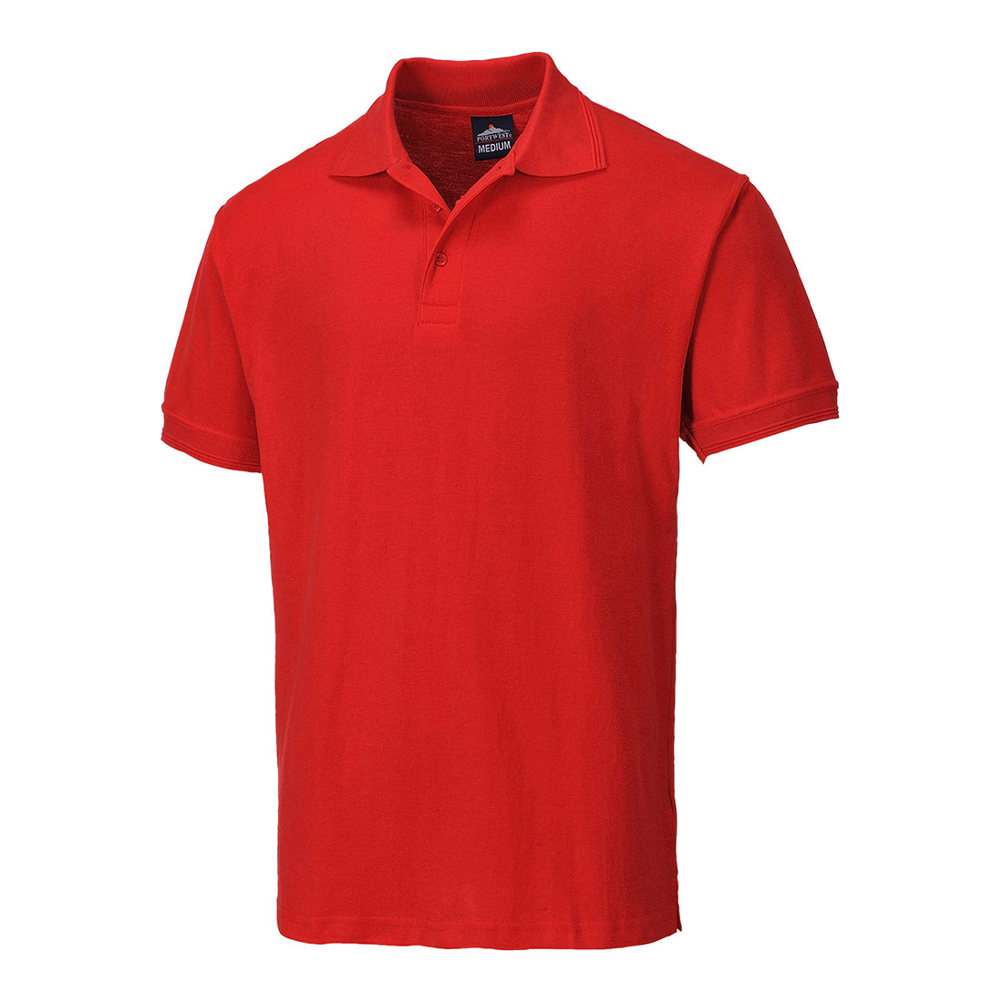Naples Polo Shirt S/S, Red