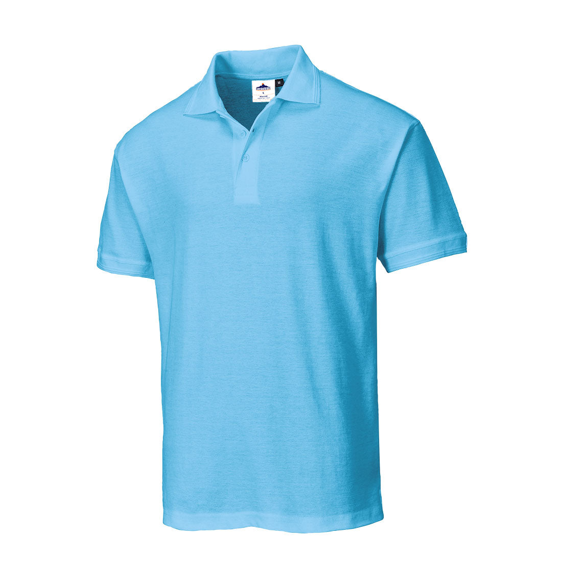 Naples Polo Shirt S/S, Sky Blue