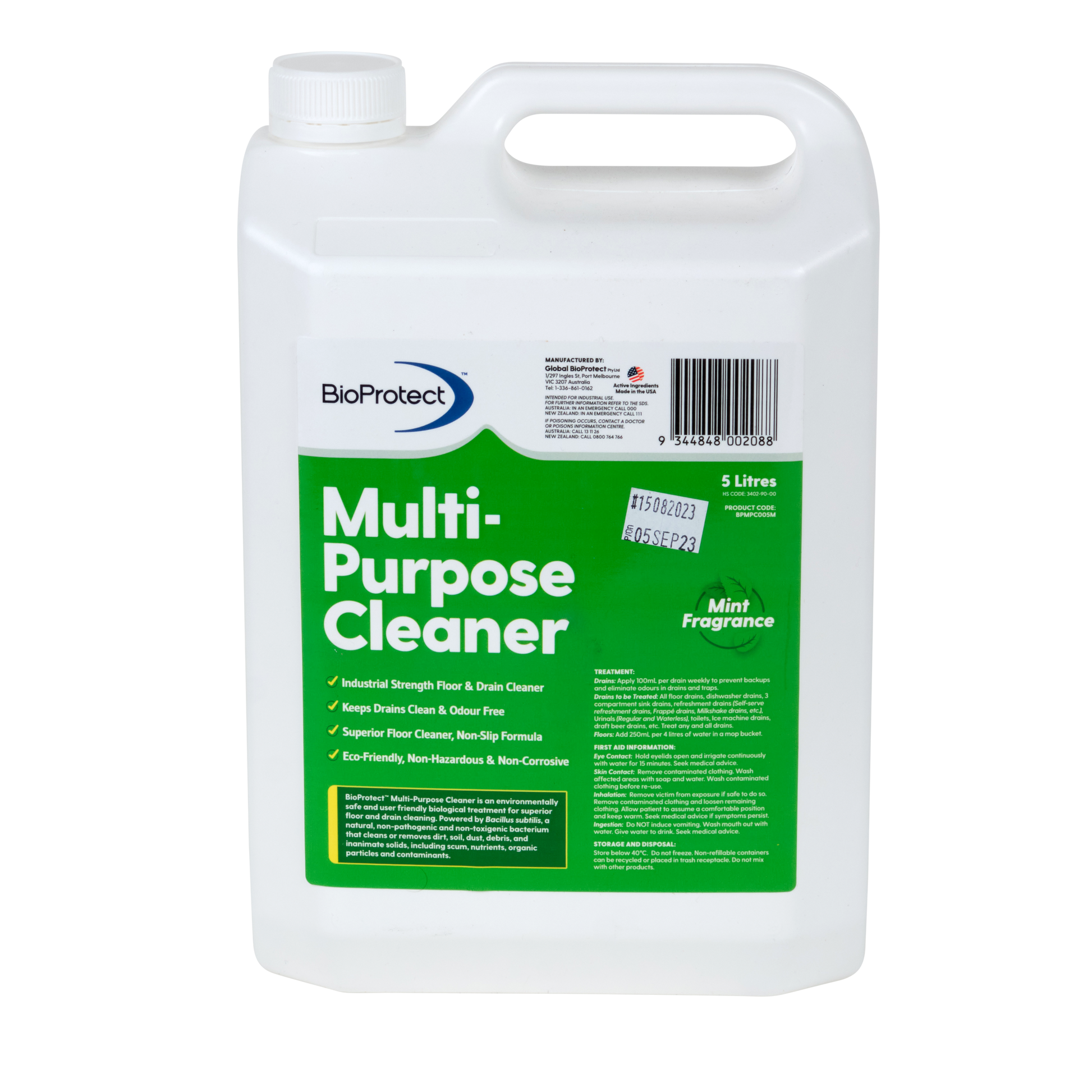 BioProtect Multi Purpose Cleaner Fragranced 5L