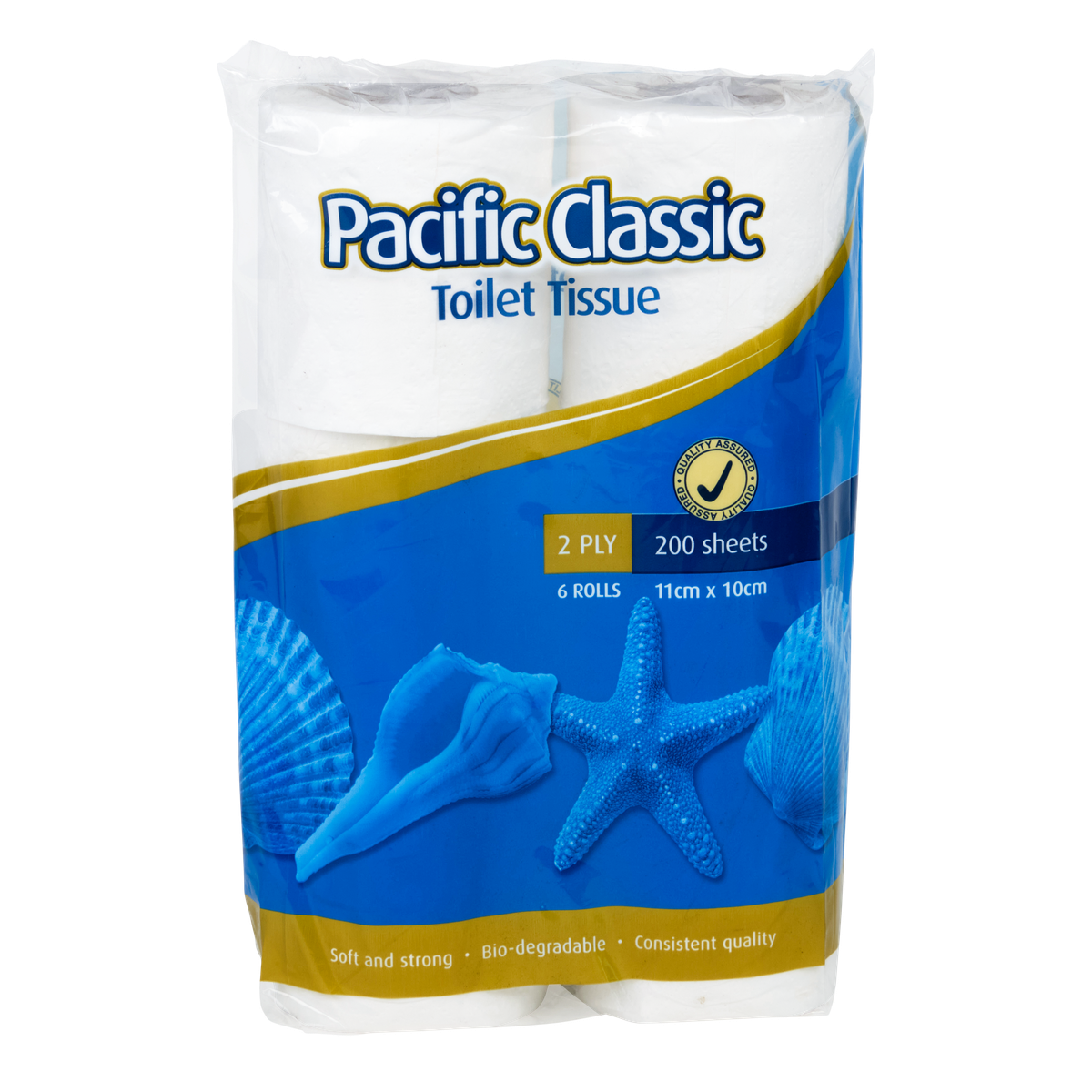 Pacific Classic Toilet Roll 2 Ply, 200 sheets (48)