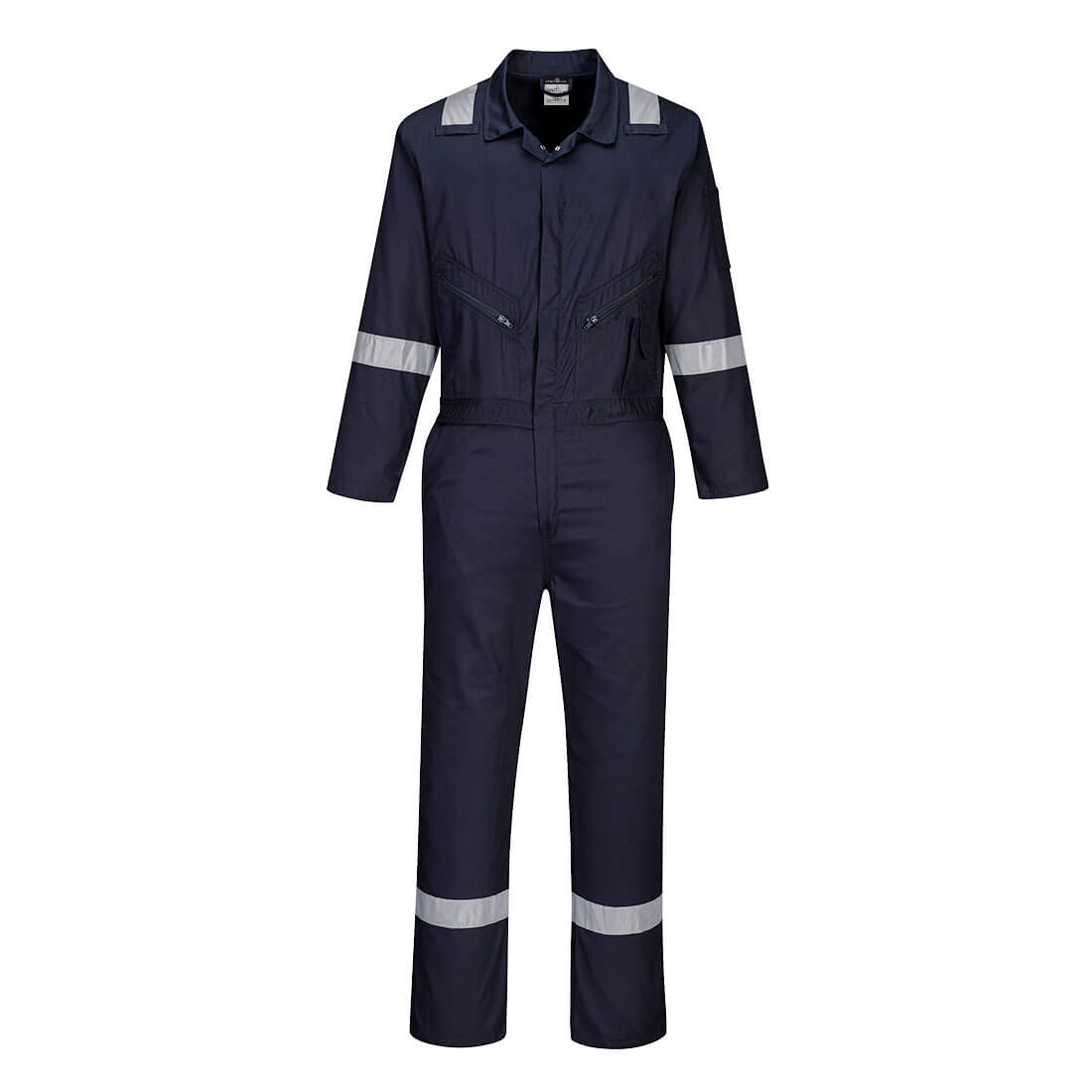 Iona Enhanced Cotton Coverall, Navy