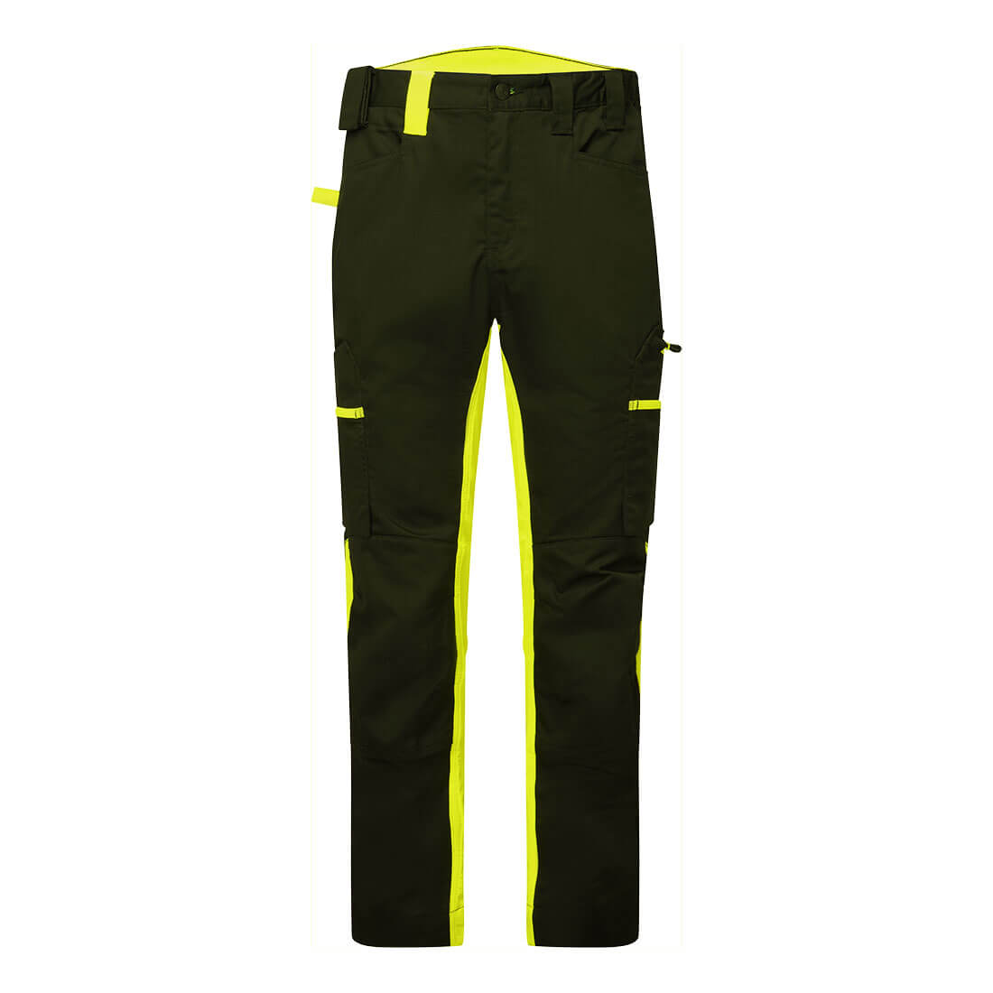 WX2 Eco Stretch Trade Pants, Black/Yellow