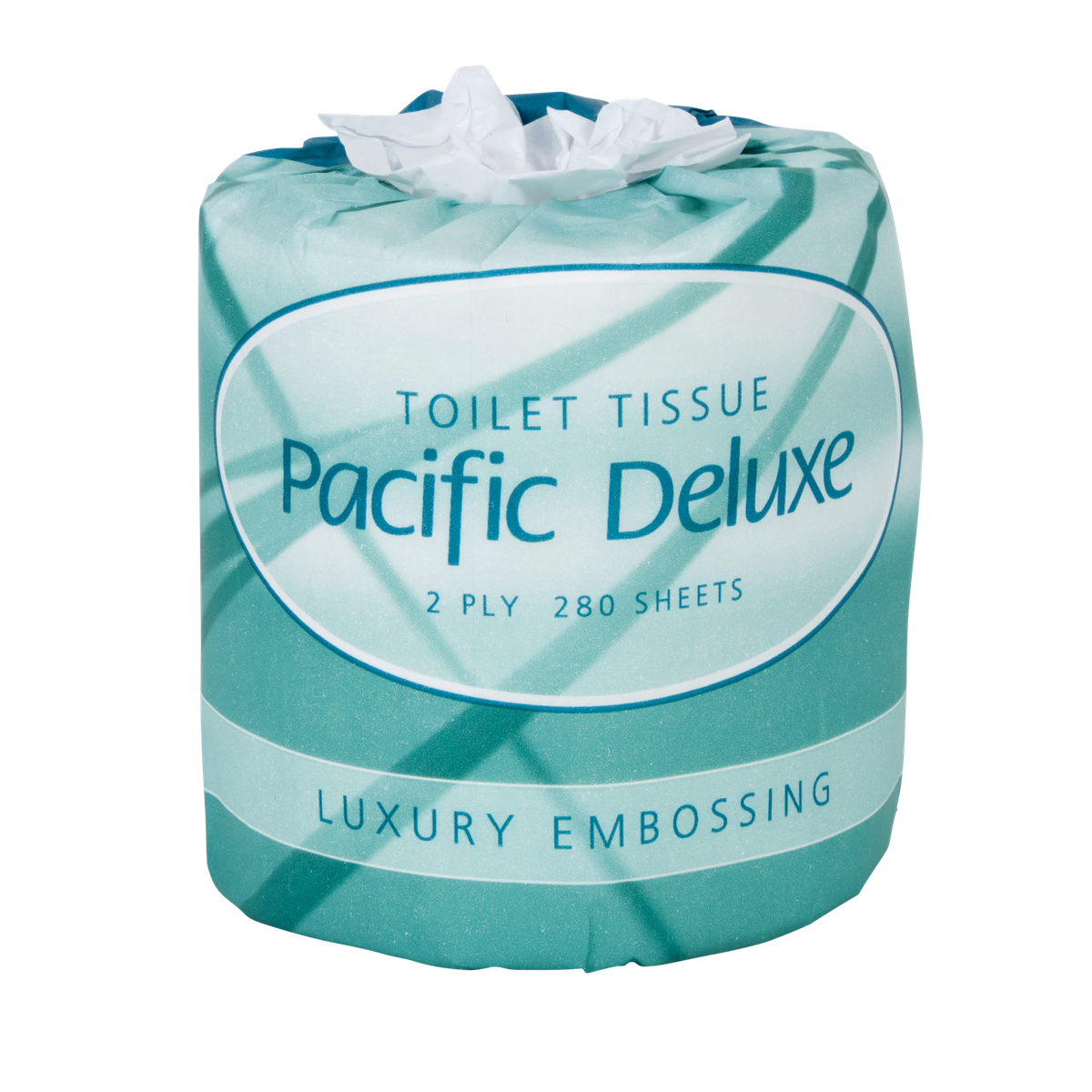 Pacific Deluxe Toilet Roll 2 Ply, 280 sheets, FSC Certified (48)