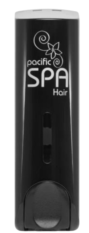 Pacific Spa Hair Shampoo Dispenser 350ml Black
