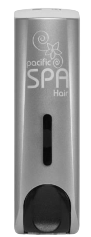 Pacific Spa Hair Shampoo Dispenser 350ml Silver