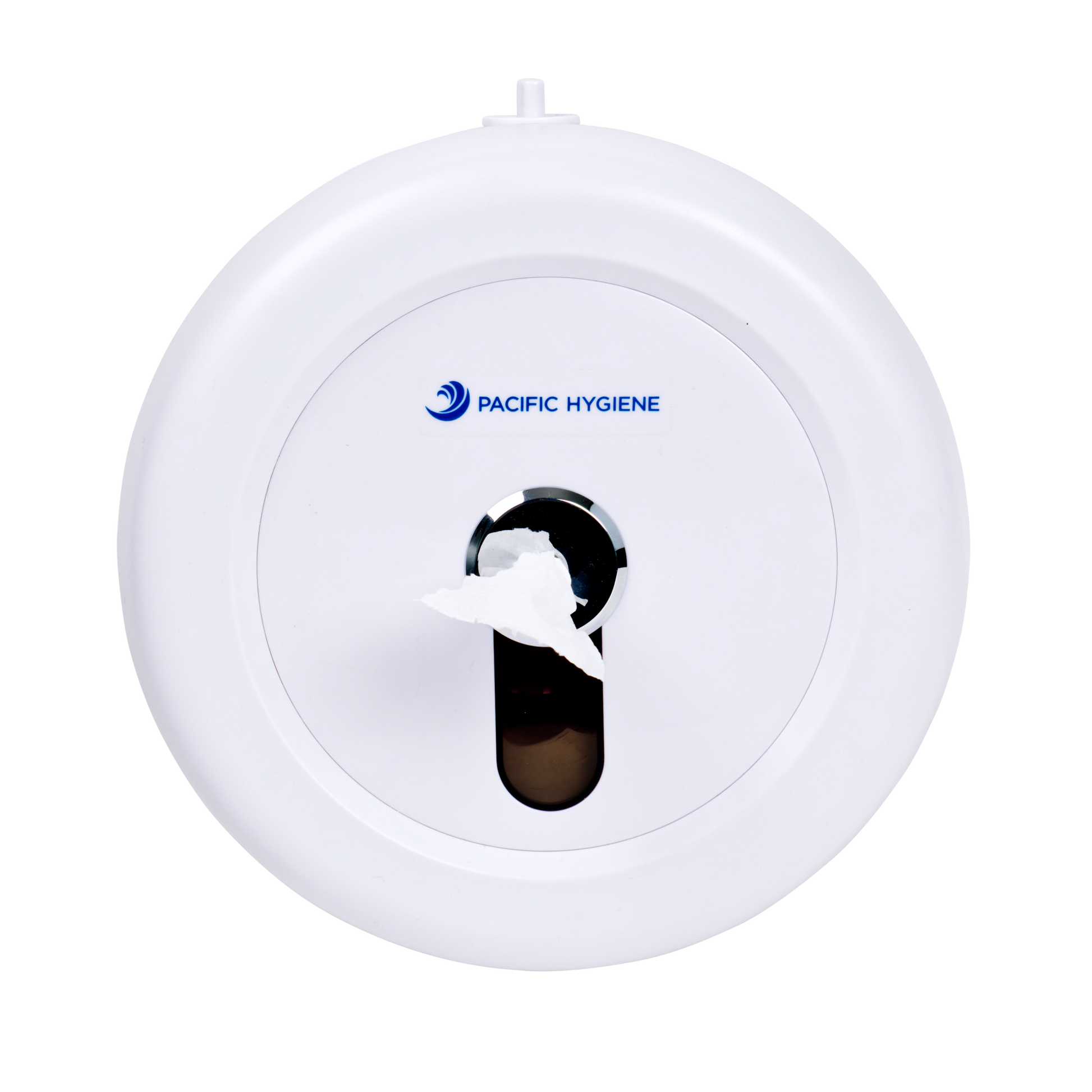 Centre Pull Toilet Roll Dispenser - White