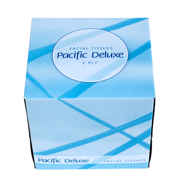 Pacific Deluxe Facial Tissue 2 Ply, FSC Certified (90)
