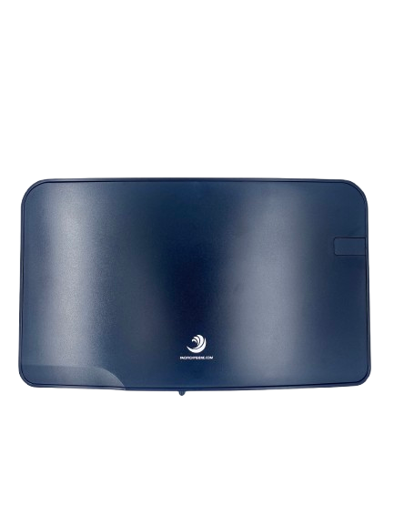 Quartz Double Toilet Roll Dispenser - Black