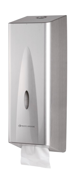 X-Range Interleaved Toilet Tissue Dispenser - Stainless Steel