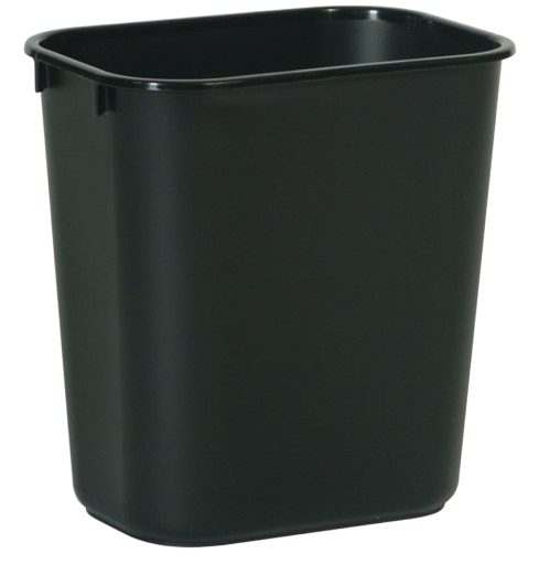 Rubbermaid Wastebasket Rectangle 12.9L - Beige