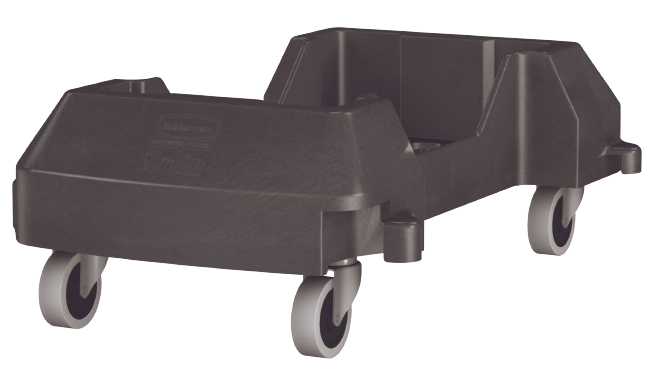 Rubbermaid SLIM JIM Resin Dolly - Single