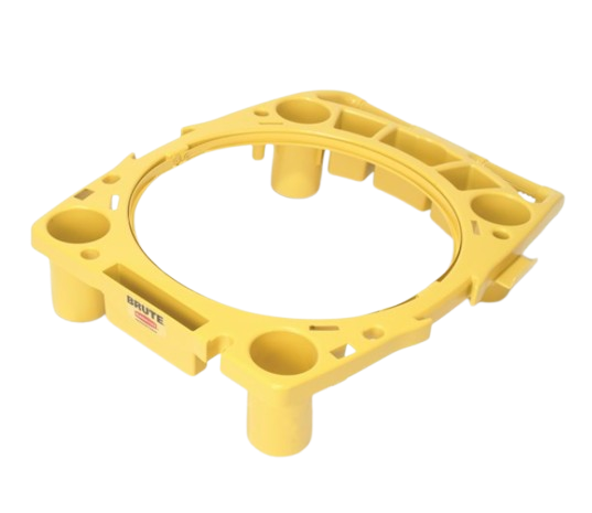 Rubbermaid BRUTE Rim Caddy, Yellow
