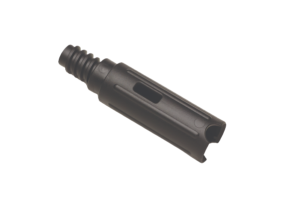 Rubbermaid HYGEN Quick Connect Adapter, BLACK