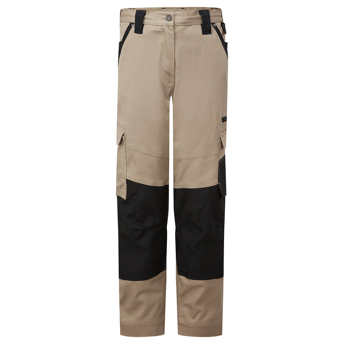 KX3 Women's Stretch Slim Fit Trade Pants, Sand