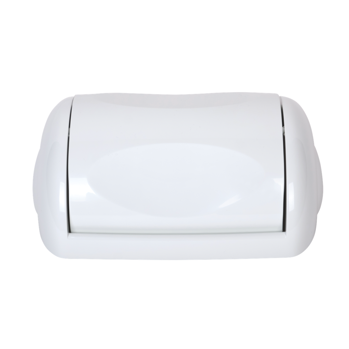 Waste Paper Bin White 23Lt - Swing Lid