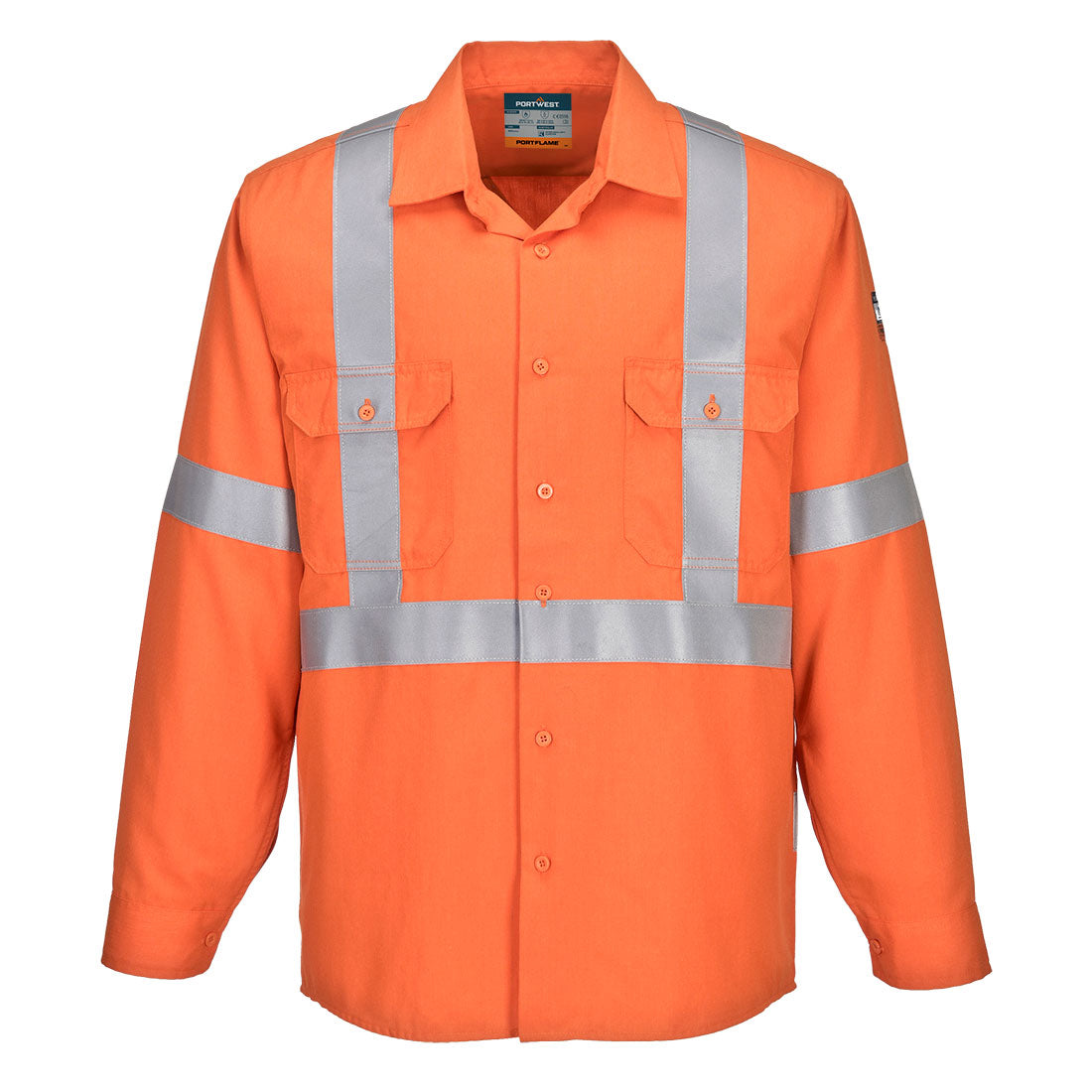 Portflame FR Class D/N X Back Shirt, Orange