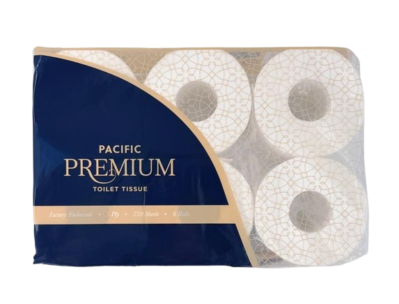 Pacific Pearl Toilet Roll 3 Ply, FSC Certified (48)