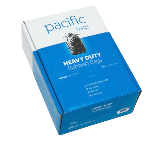 Pacific Dispenser Box, Black, 82L (100)