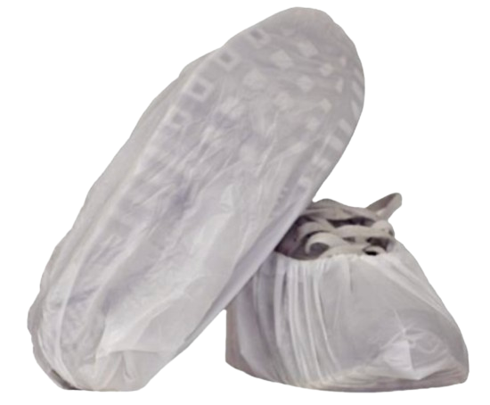 OverShoe White PE Waterproof Economy 406mm (100)