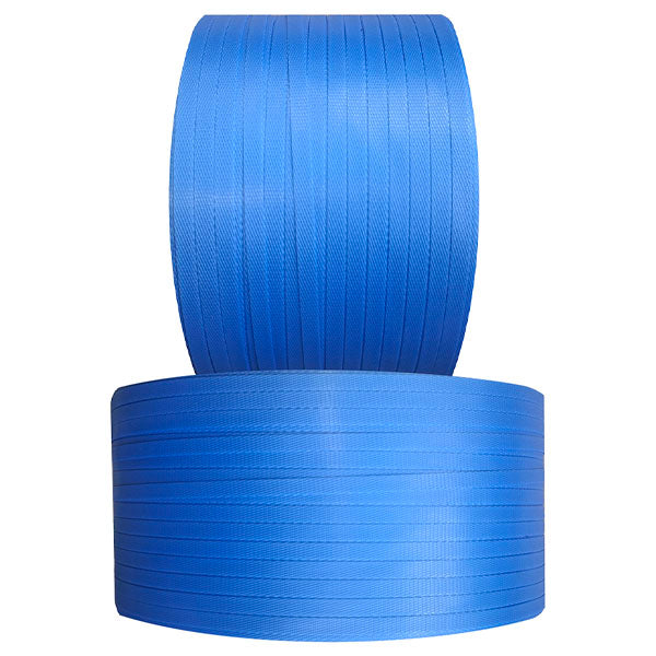 PP Strap, Blue, 12mm X 0.65mm X 3000m, 200mm Core