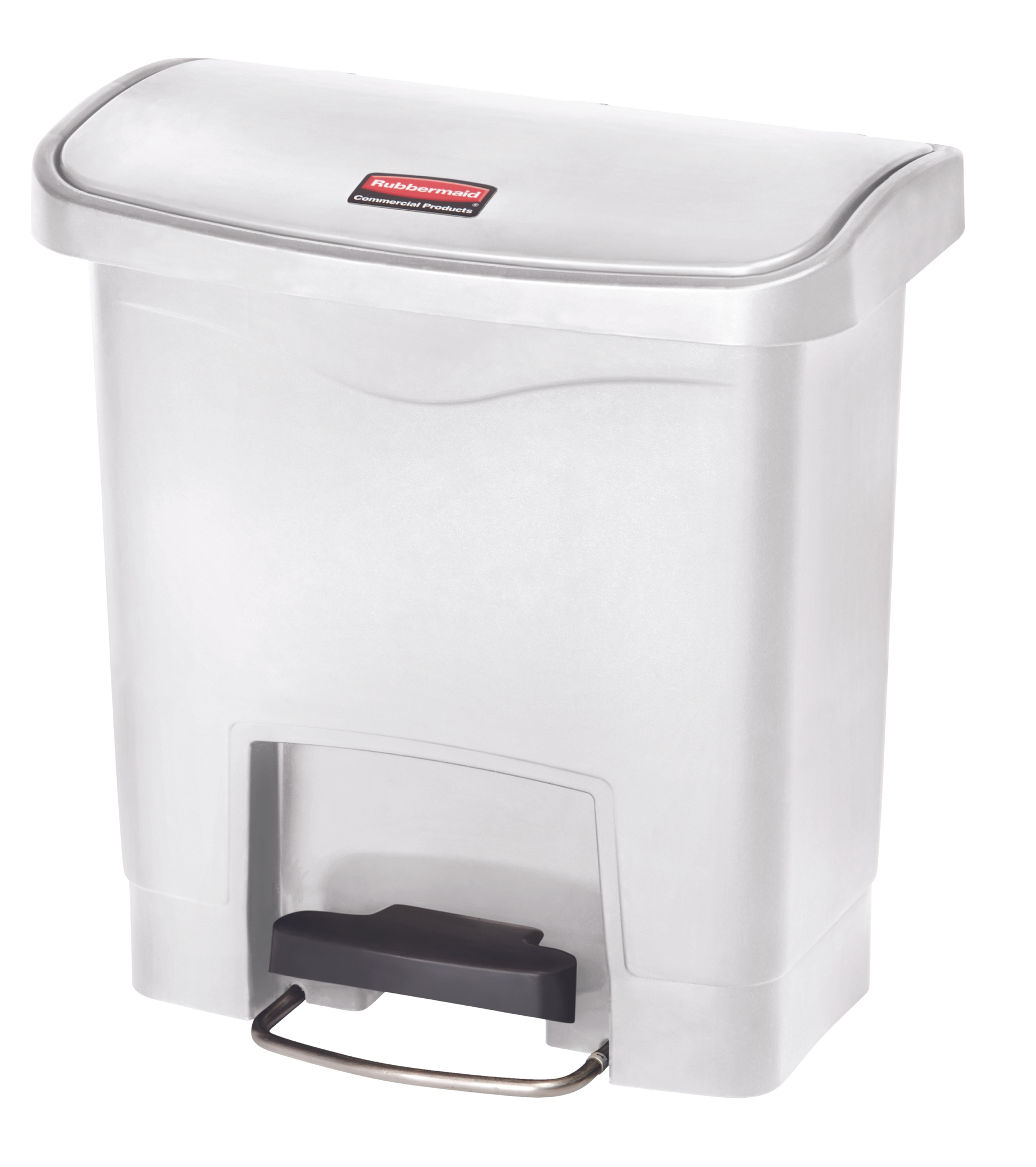 Rubbermaid Streamline Pedal Bin 13Gal, Grey
