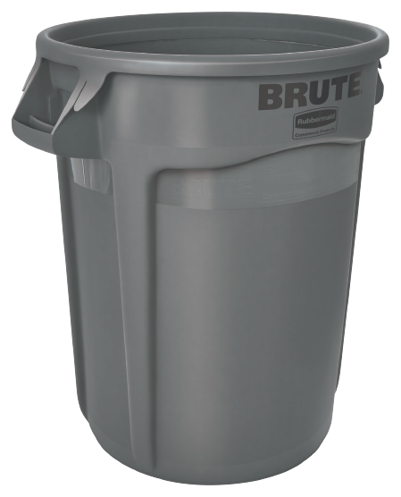 Rubbermaid BRUTE Container 121.1L - Gray