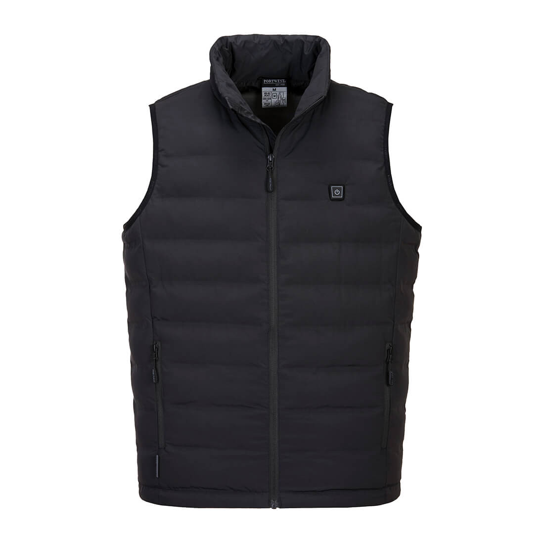 Ultrasonic Heated Tunnel Vest, Black