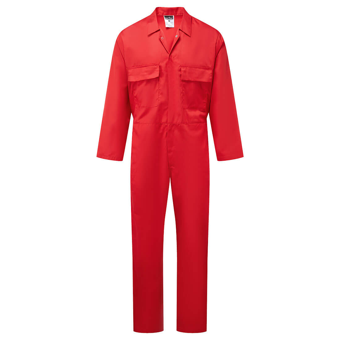 Euro Work Polycotton Coverall, Red