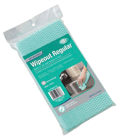 Sorb-X Wipeout Regular Duty, Red (200)