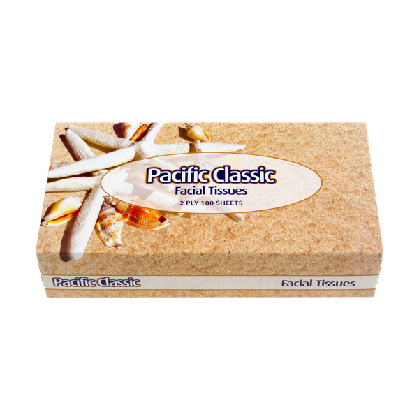 Pacific Classic Facial Tissue, 2 Ply (100)