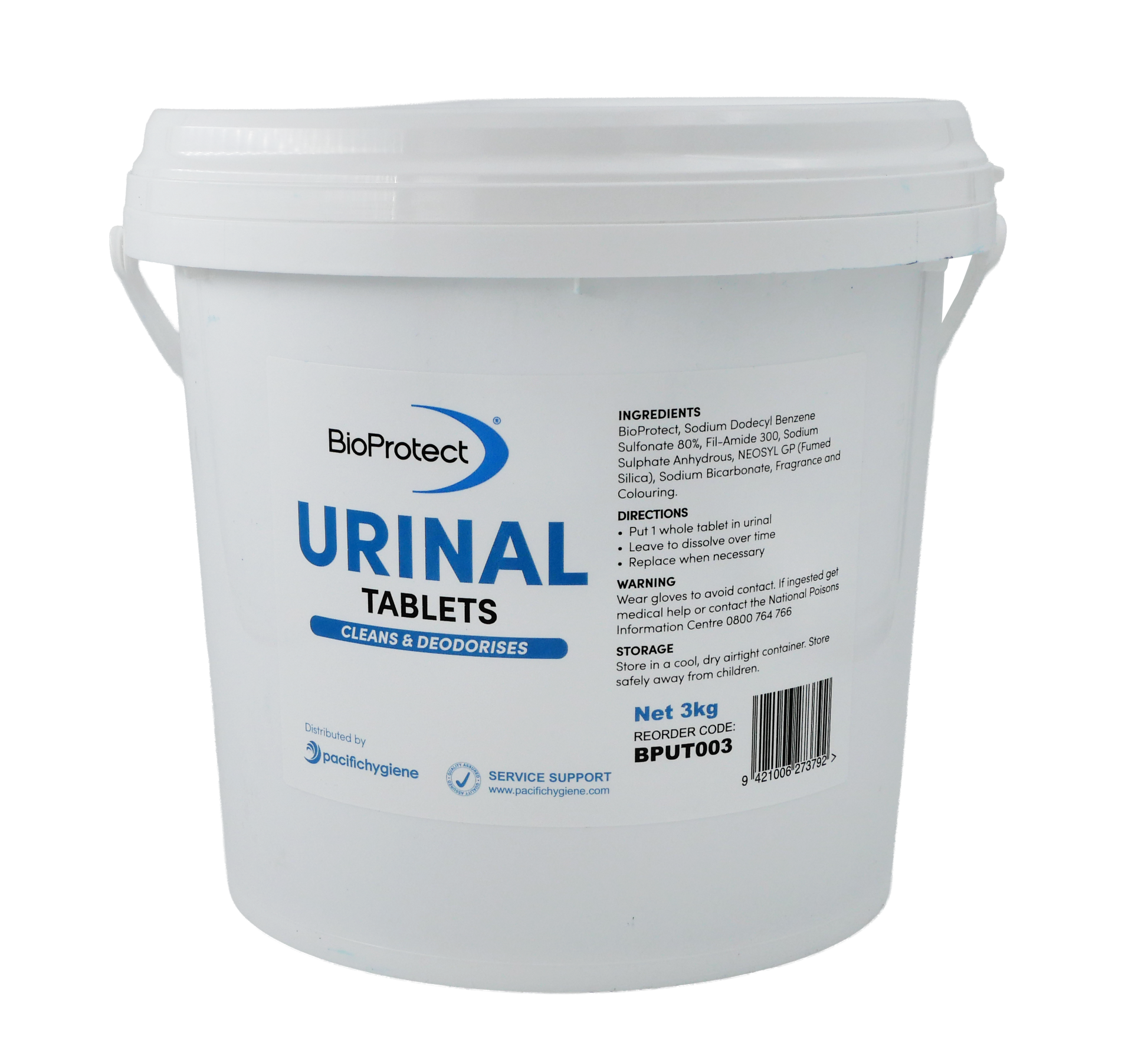 Bioprotect Urinal Tablets 3KG
