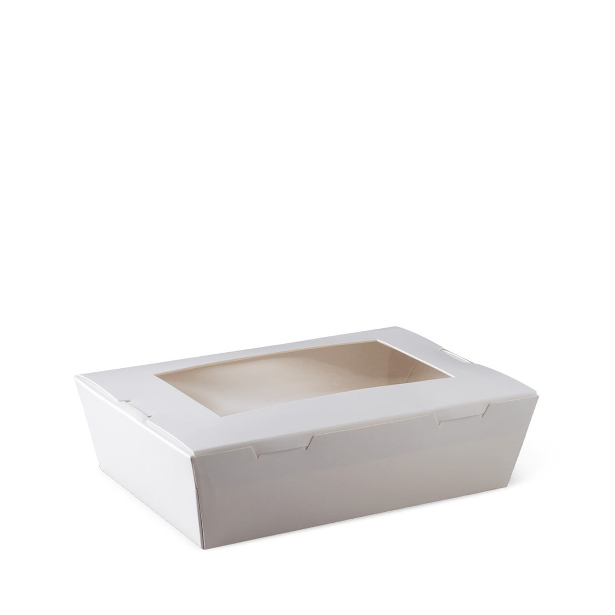Detpak White Medium Window Lunch Box (1100Ml) (200)