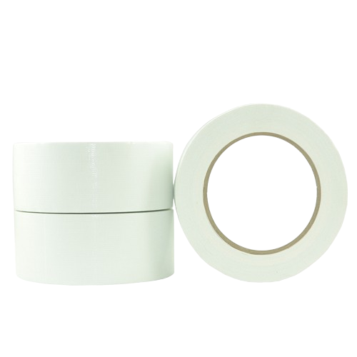 80 Mesh Rayon Rubber Cloth Tape, White, 48mm X 30m