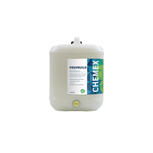 Chemex Prembuild Liquid Laundry Builder, 20L (DG Class 8)