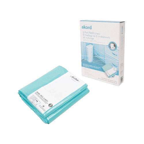 Akord Maxi Nappy Bin Refill Cassette (2) - NZ Packaging
