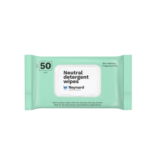 Antibacterial Neutral Fragrance And Alcohol Free 330mm X 200mm Wipes (50) - NZ Packaging