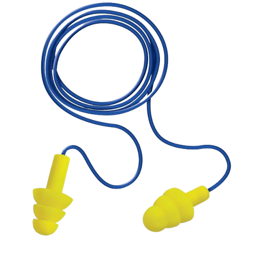 Armour® Flanged Ear Plug - Corded | Class 4 (100) - NZ Packaging