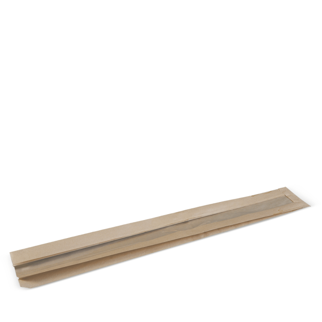 Detpak Wheat Large French Stick Window Bag (500)