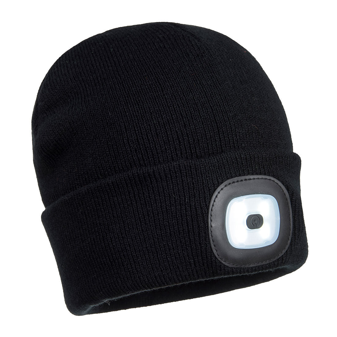 Beanie LED Head Light USB Rechargeable, Black - NZ Packaging