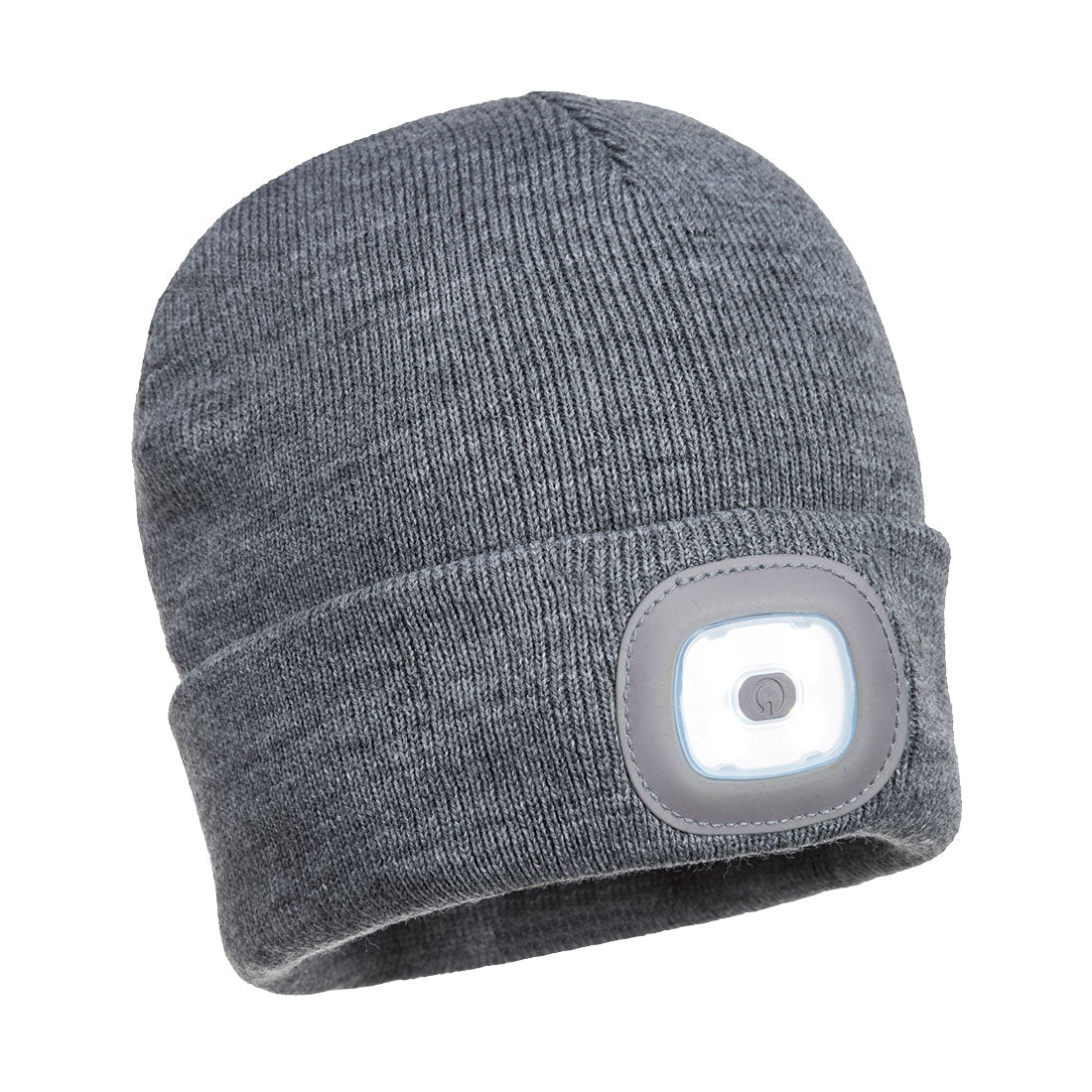 Beanie LED Head Light USB Rechargeable, Grey - NZ Packaging