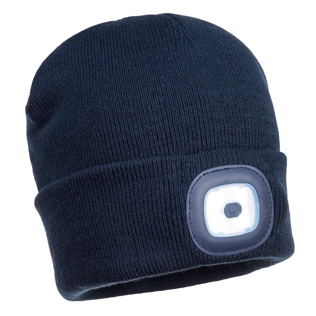 Beanie LED Head Light USB Rechargeable, Navy - NZ Packaging