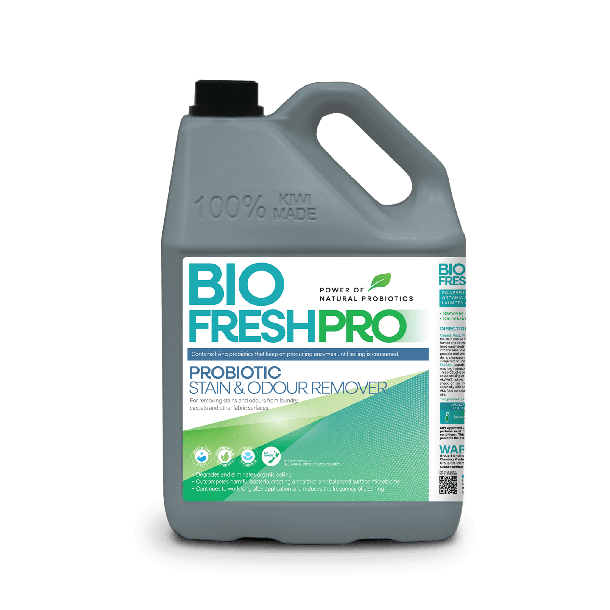 Bio-Fresh Pro Probiotic Stain & Odour Remover 5L - NZ Packaging
