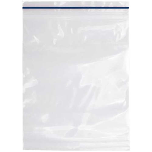 Black Stripe Minigrip, 75mm X 130mm (50) - NZ Packaging