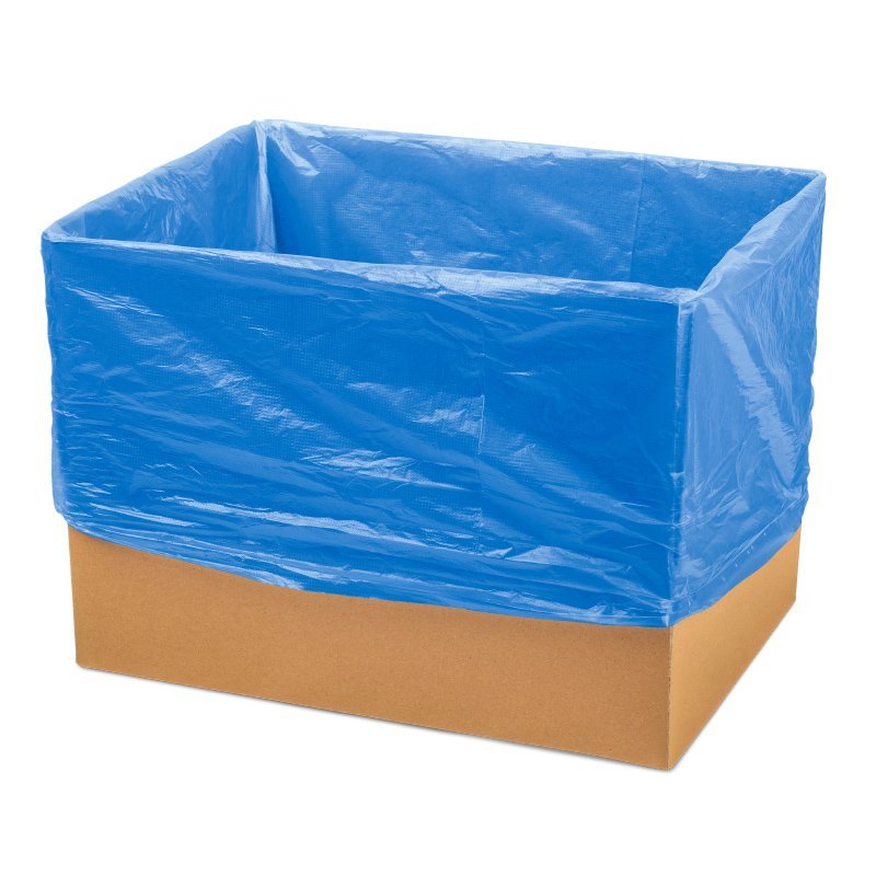 Blue Carton Liner, 635X375X650+40HB (250) - NZ Packaging