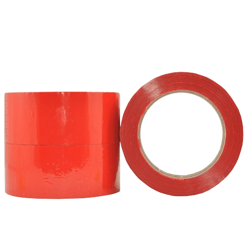 BOPP Acrylic Hand Tape, Red , 48mm x 100m - NZ Packaging