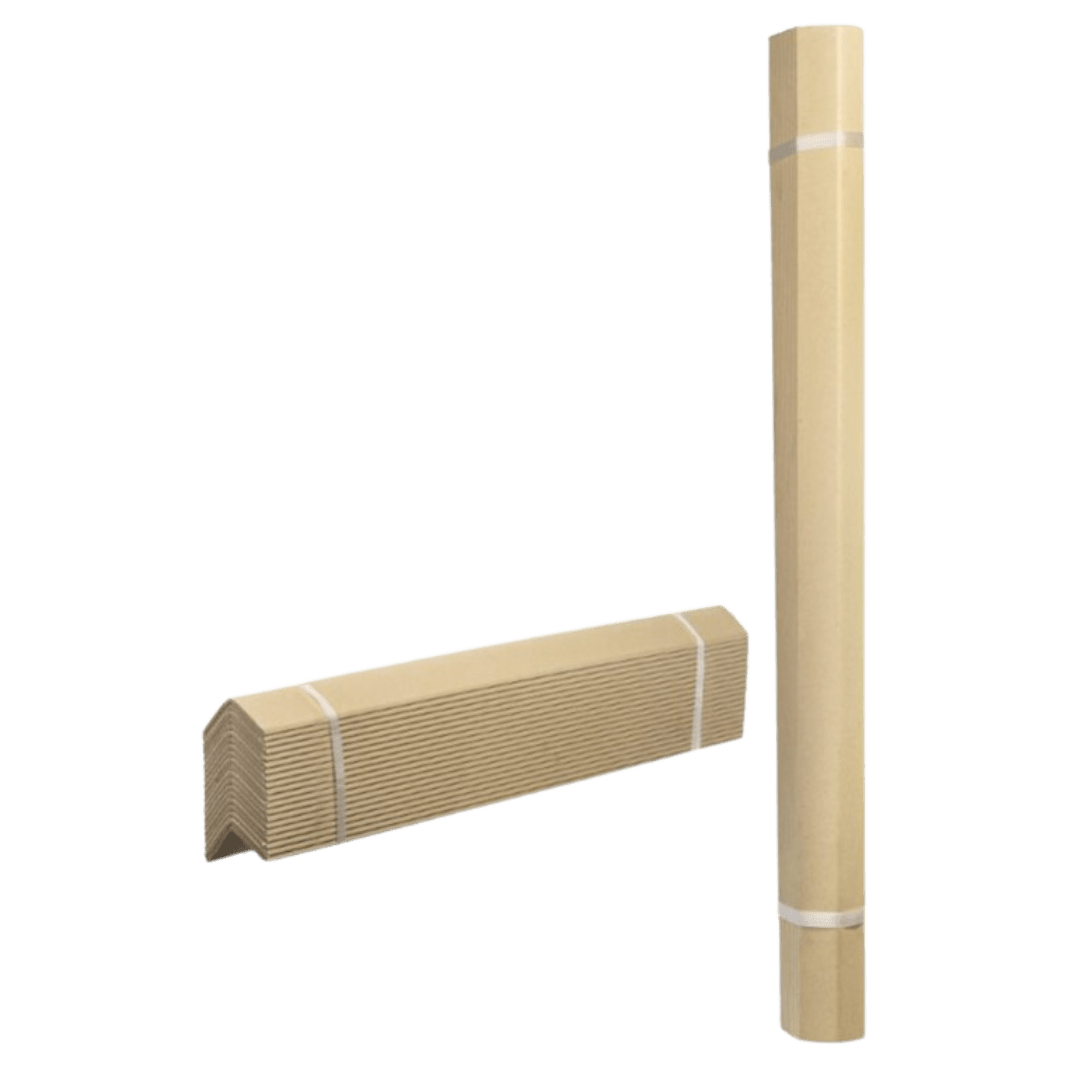 Cardboard Corner Board, Brown, 50mm X 50mm X 4mm X 1000mm - NZ Packaging