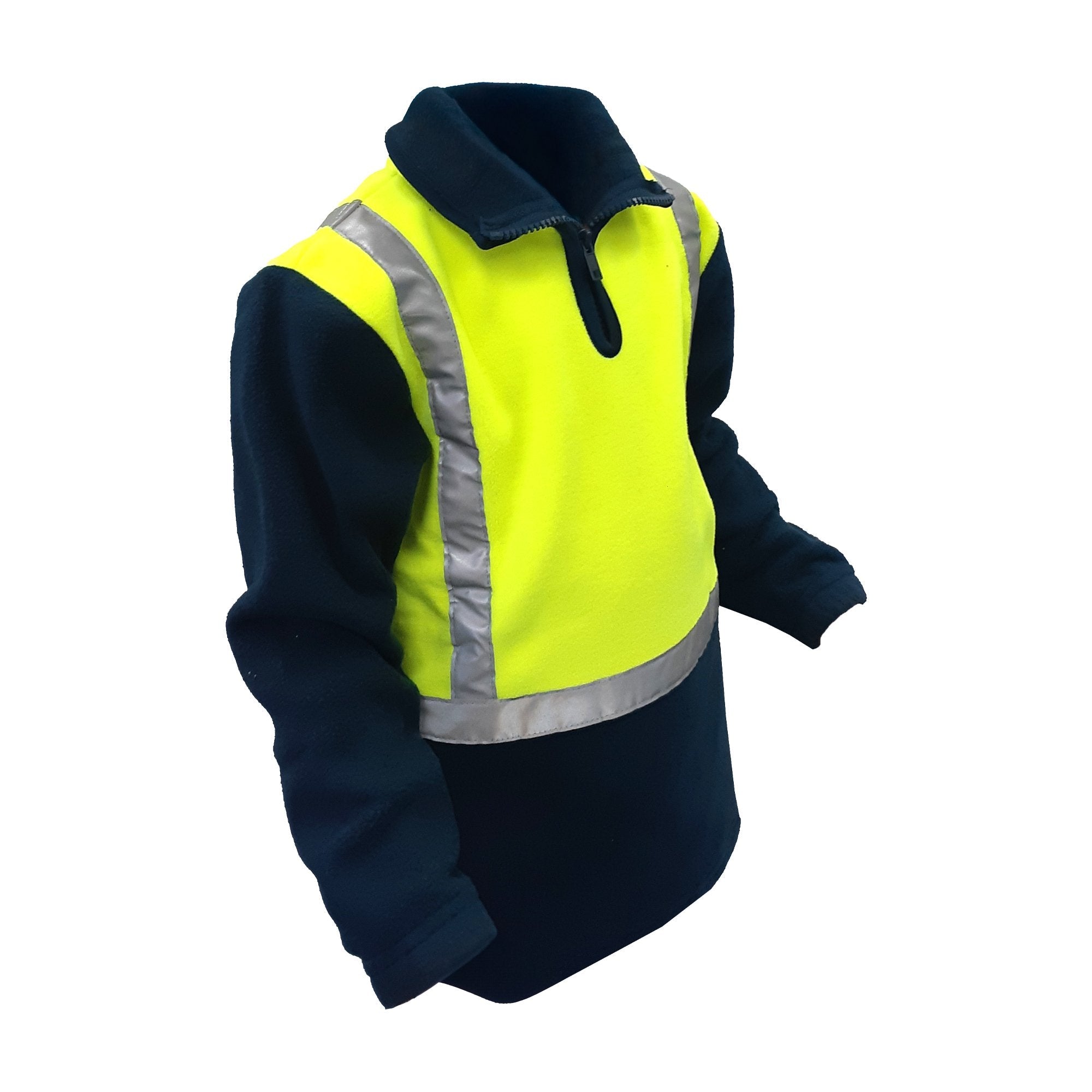 Caution Childrens Polar Fleece 1/2 Zip Tunic - NZ Packaging