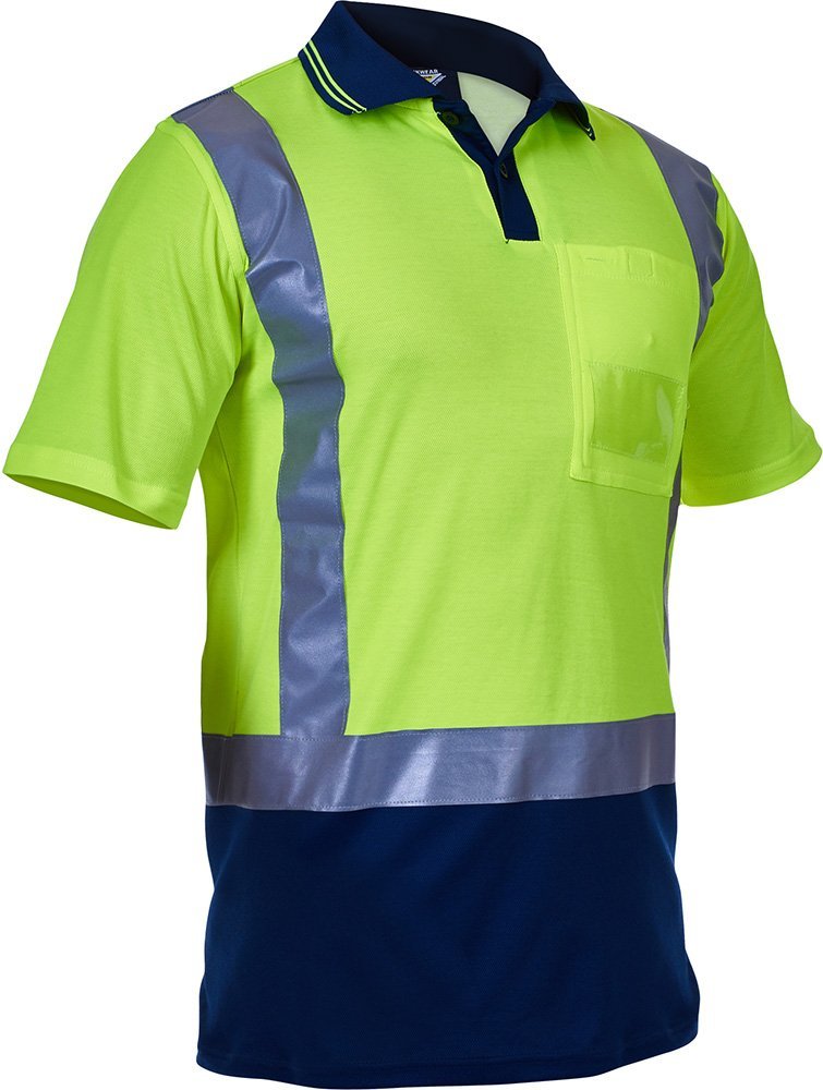 Caution D/N Cotton Backed Polo - NZ Packaging